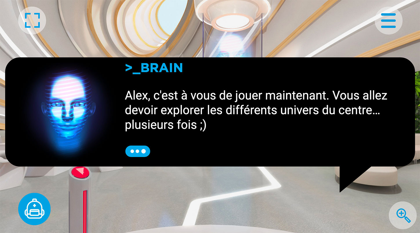 Serious Game Saint-Gobain Brain screenshot